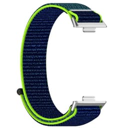 Nylon klokkereim til Huawei Watch Fit 5 - Lime green