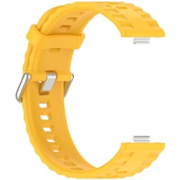 RIB klokkereim Huawei Watch Fit 4 Pro - Canary yellow