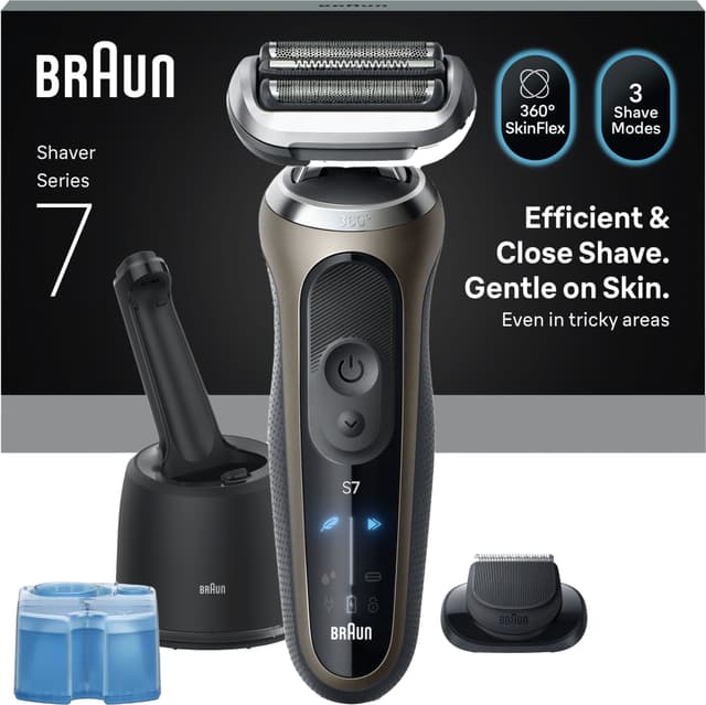 Braun Series 7 barbermaskine 72-C7200cc (guld)