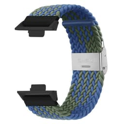 Punottu kellon ranneke Huawei Watch Fit 4 - Bluegreen