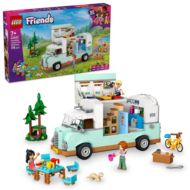 LEGO Friends Venskabs-autocamper på eventyr 42663