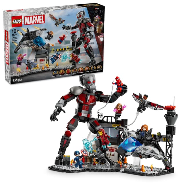 LEGO Super Heroes Captain America: Civil War actionstrid 76314