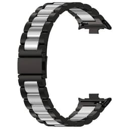 Kellon ranneke ruostumatonta terästä Huawei Watch Fit 4 - Musta/hope