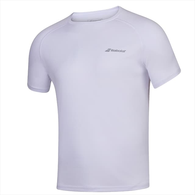 Babolat T-Shirt Play Crew Neck White | S