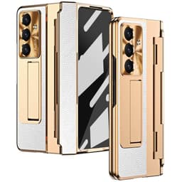 Electro Shield kuori Samsung Galaxy Z Fold 7 - Pearl white gold