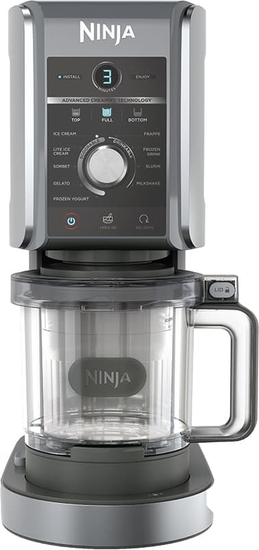 Ninja CREAMi Deluxe glassmaskin NC502EU (silver)