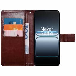 Wallet cover 3-kort OnePlus Nord 5 - Brun