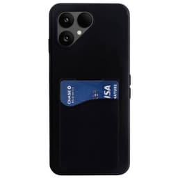 Silikone cover med kortholder Fairphone 6 - Sort