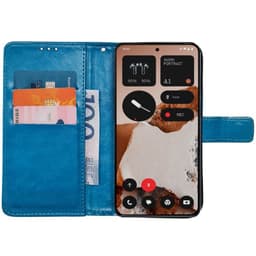 Wallet cover 3-kort Nothing CMF Phone 2 Pro - Lyseblå