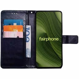 Lommebokdeksel 3-kort Fairphone 6 - Mørkeblå