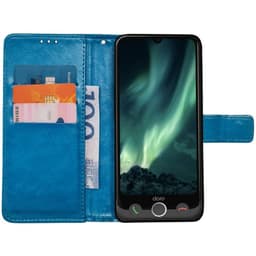 Wallet cover 3-kort Doro Aurora A31 - Lyseblå