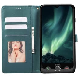 Blush mobilfodral 3-kort Doro Aurora A30 - Forest Green