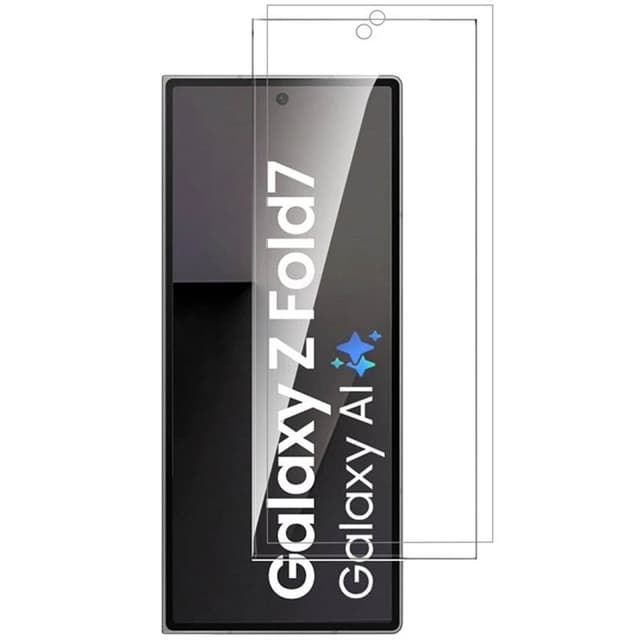 2-pack Skärmskydd av härdat glas Samsung Galaxy Z Fold 7