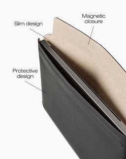 Slim Laptop Sleeve 16"" Black