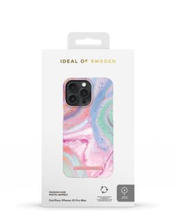 Printed Case MagSafe iPhone 15 Pro Max Pastel Marble