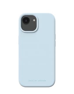 Silicone Case MagSafe iPhone 13 / 14 / 15 / 16e Light Blue
