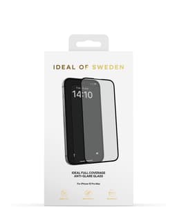 IDEAL Full Coverage Anti Glare Glass iPhone 15 Pro Max