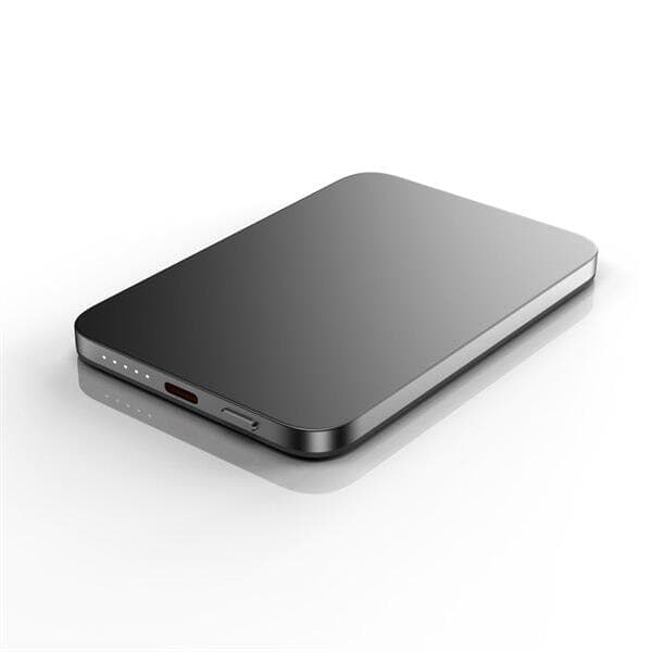 Qualo powerbank 5000 mAh med MagSafe och 20W USB-C-laddning