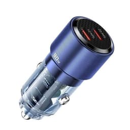 Qualo 90W autolaturi kahdella USB-C-portilla ja pikalatauksella varustettuna