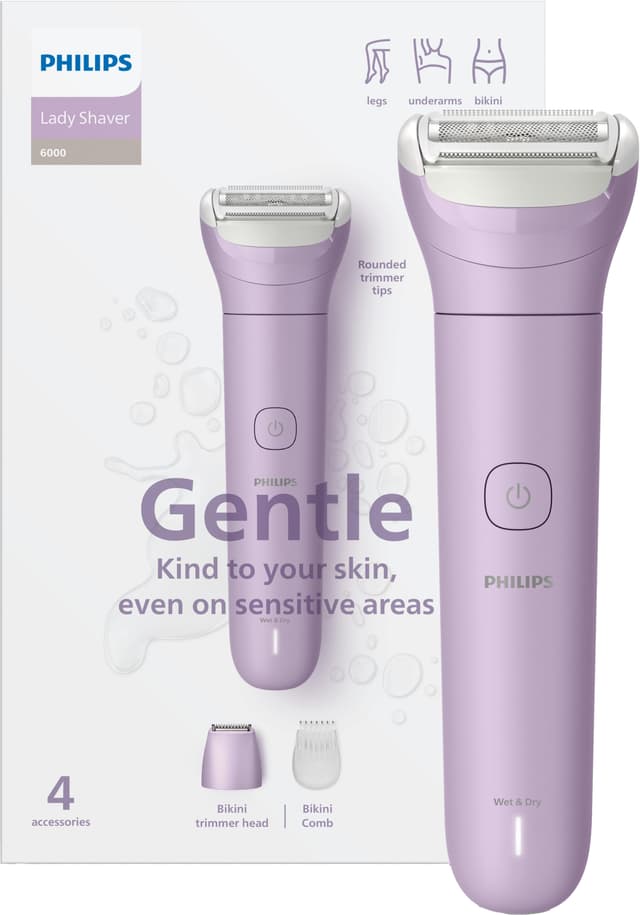 Series 6000 ladyshaver BRL138/00