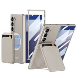 GKK Magnet Card Holder deksel Samsung Galaxy Z Fold 7 – Starlight be
