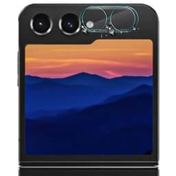 Kamera lins glas Samsung Galaxy Z Flip 7 FE - Transparent