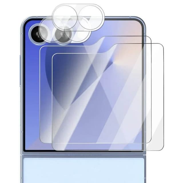 Härdat glas 2i1 Samsung Galaxy Z Flip 7
