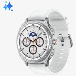 Samsung Galaxy Watch8 Classic älykello 46 mm LTE (valkoinen)