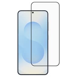 2-PAK SKALO Samsung S25 Edge FULL-FIT Hærdet Glas Skærmbeskyttelse - Sort