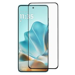 2-KPL SKALO Motorola Edge 60 Koko Näytön Panssarilasi - Musta
