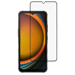2-KPL SKALO Samsung XCover7 Pro Koko Näytön Panssarilasi - Musta