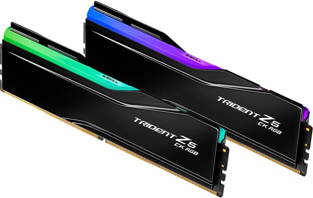 Bilde av Trident Z5 CK RGB DDR5-8800 - 480GB - CUDIMM for Intel - CL42 - Dual Channel (2 pcs) - Intel XMP - Svart med RGB