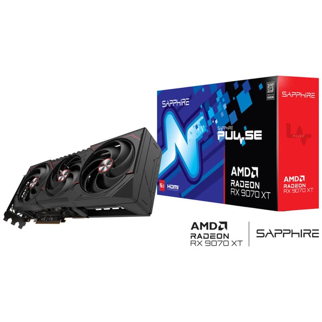Sapphire Pulse AMD Radeon RX 9070 XT 16GB