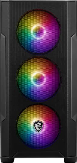 MSI Forge M100R TG mikro ATX tietokonekotelo (musta)