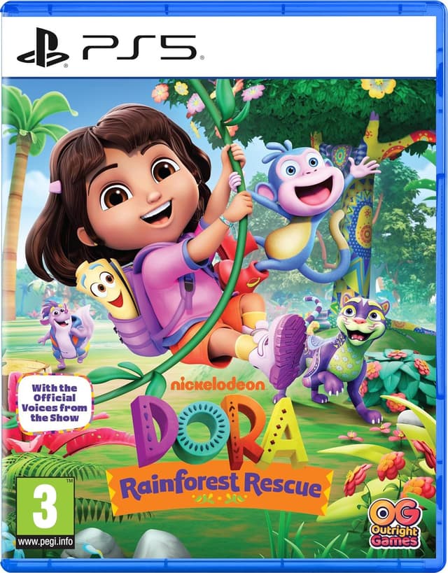 Dora: Rainforest Rescue - Sony PlayStation 5 - Action/Adventure