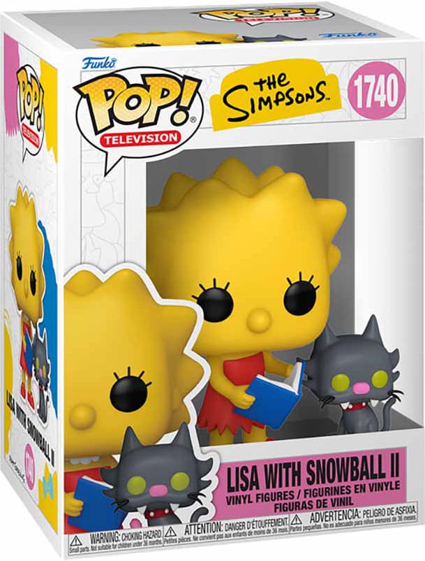 Funko POP! The Simpsons Lisa with Snowball II figur