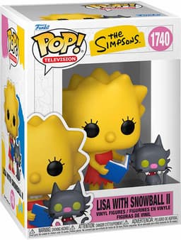 Funko Simpsons actionfigur (Lisa med Snowball II)