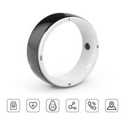 Jakcom smartring med RFID- og NFC-funktioner, størrelse S - sort /hvid R5