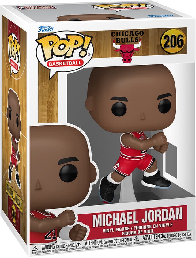 Funko POP! NBA Bulls Michael Jordan figur (#206)