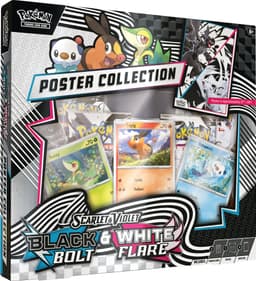 Pokémon SV10.5 Black Bolt & White Flare Unova Poster Collection