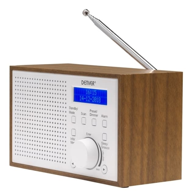 DENVER DAB-46 - Kannettava DAB-radio - DAB/DAB+/FM