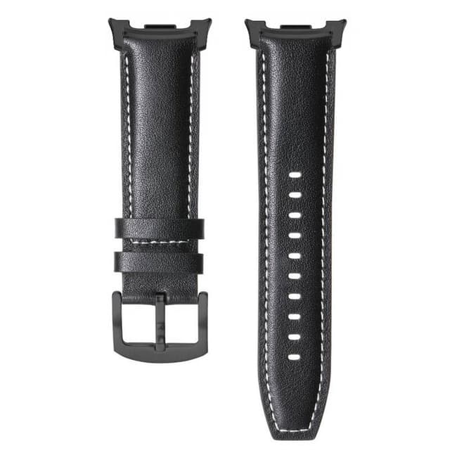 Läder klockarmband Samsung Galaxy Watch 8 Classic (46mm) - Onyx