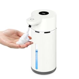 AUTOMATISK SÆBE DISPENSER MED SKÆRM - HYGIENISK OG PRAKTISK TIL HJEMMET OG HOTELLET White