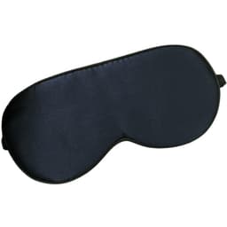 Silkkistä uninaamiota naisille ja miehille, 100 % mulperipuun silkkistä valmistettu silmänaamio Musta