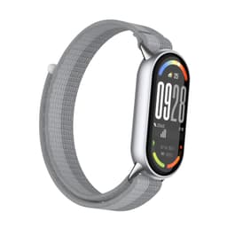 Nylonrem til Xiaomi 10/9/8 Serie (Standardmodel) - Med Metalspænde, Udskiftelig Armbåndsrem i Forskellige Farver, 22mm Bredde Mørkegrå