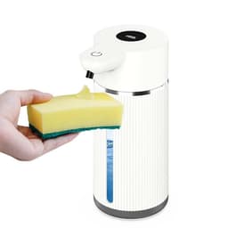 Automatisk såpedispenser med skjerm - Ideell for hotell, hjem og kjøkken Hvit