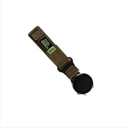 Nylon Flettet Rem til Huawei GT3/4 - 20mm - Komfortabel og Slidstærk Green