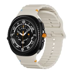 22mm Silikone Rem til Galaxy Watch8/Watch8 Classic - Komfort og Stil Beige