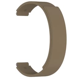 12mm Brunt Silikonarmband med Magnetlås - Bekvämt och Justerbart Brun