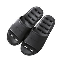 Komfortable EVA Badeslippers Sort 39-40
